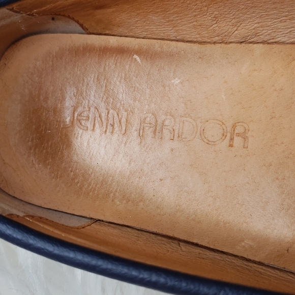 JENN ARDOR Navy Penny Driving Loafers Slip-On 5.5 - Picture 4 of 8